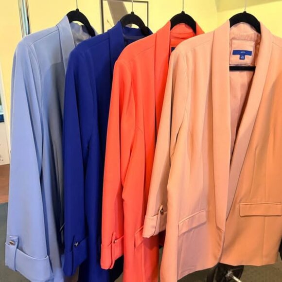 Lot of 4 Blazers Jackets from Apt.#9   Womans Plus size XXL Career wear - Picture 1 of 8
